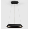 Sypialniana lampa pierścieniowa BATALLAS LE44786 LED 38W 3000K zwis czarny