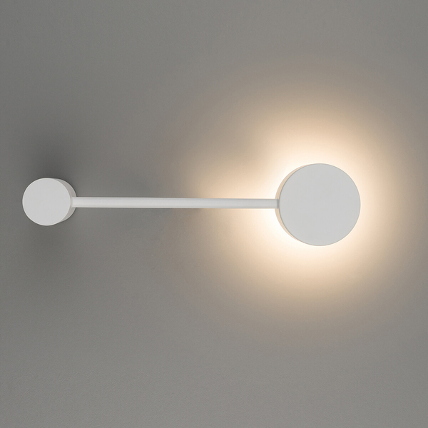 Ścienna LAMPA loftowa ORBIT 7803 Nowodvorski sufitowy plafon do sypialni stick biały