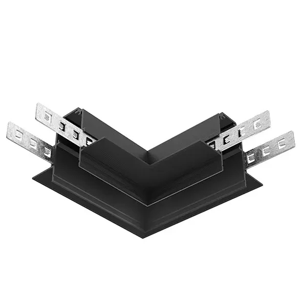 Łącze-L wpuszczane do szynoprzewodu magnetycznego Exility TRACL034-42B-R czarne