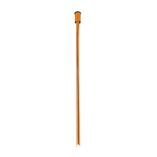 Sufitowa lampa jadalniana ALHA 9130 Dohar sopel metalowy miedziany