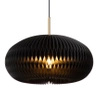 Wisząca lampa z papieru ARMONI 42401/52/30 Lucide czarny złoty