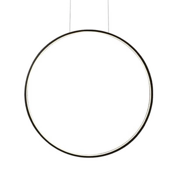 Ledowa lampa wisząca Agaro 5310 27W 3000K do przedpokoju czarna