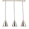 Lampa wisząca nad wyspę L&-197839 Light& na listwie nikiel