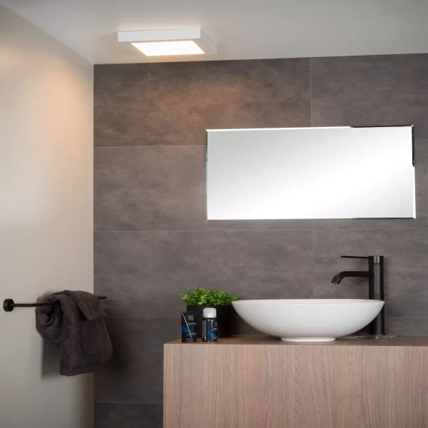 Ledowa lampa sufitowa BRICE-LED 28117/22/31 Lucide LED 22W 3000K IP44 biały