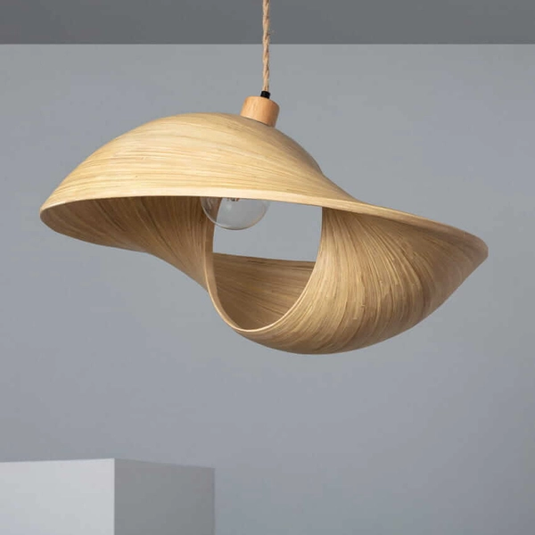 Jadalniana lampa wisząca japandi Boho ABR-NLW27-BH-E27 boho naturalny