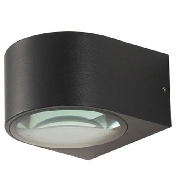 Lampa ścienna Pesaro OWL-8082-3K Italux LED 10W 3000K IP54 czarna