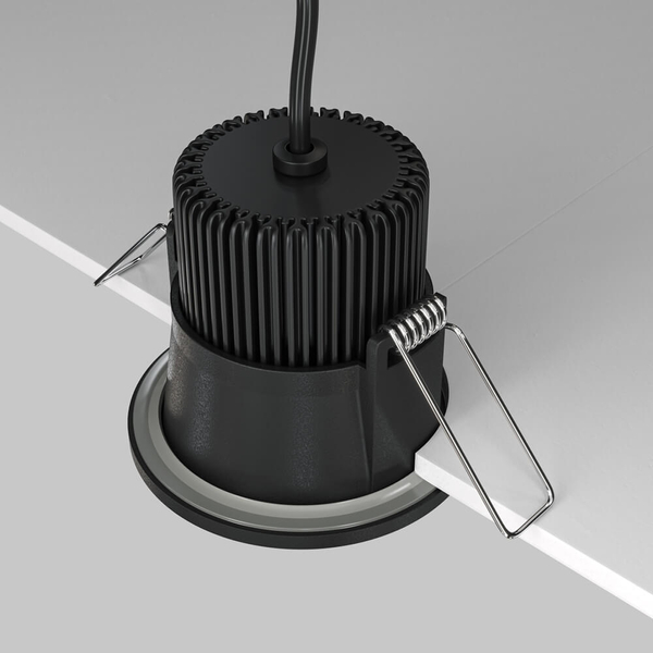 Lampa wpustowa Zoom DL034-01-06W3K-D-B LED 6W 3000K IP65 oczko czarna