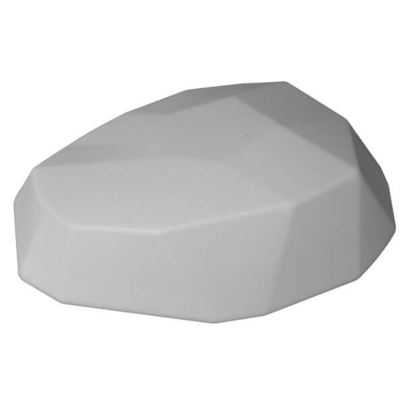 Solarna lampa stojąca Diamond ES-ST013 Step LED 5W RGBW IP54 bryła biała