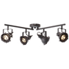 Regulowana lampa sufitowa Jesper G54332/86  loftowa czarna