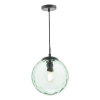 Salonowa lampa wisząca Ripple SP72-RIP8824 kula zielony czarny