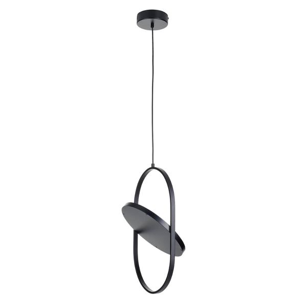 Zwisowa lampa Elipse 60217A-M LED 16W 3000K regulowana czarna