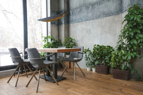 Podwieszana lampa Buket 535701135 Elkim LED 14W 3000K designerska czarna złota