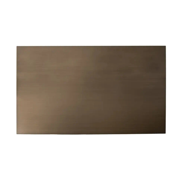 Złota ława VECTOR MM001501100387 drewniana nowoczesna 130x80cm
