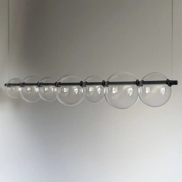 Molekułowa lampa wisząca Atola ML2244 LED 19W 4000K bubbles czarna