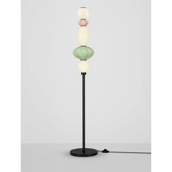 Podłogowa lampa ściemnialna CASURNO LE45225 LED 19W 3000K różowa zielona