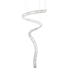 Salonowa lampa wisząca Cordon MSE1501100193 Moosee LED 60W 3000K chrom