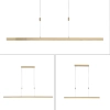 Wisząca lampa ADRIANA mosiądz LED 45W 2700-5000K do jadalni belka listwa podłużna 2568-60
