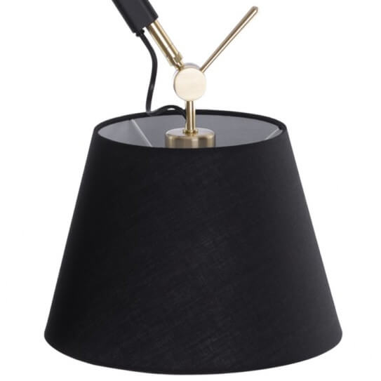 Czarna lampa wisząca Zyta z abażurami do przedpokoju