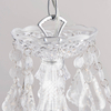 Pałacowy żyrandol glamour Clarence 308-8-4CL chrom przezroczysty