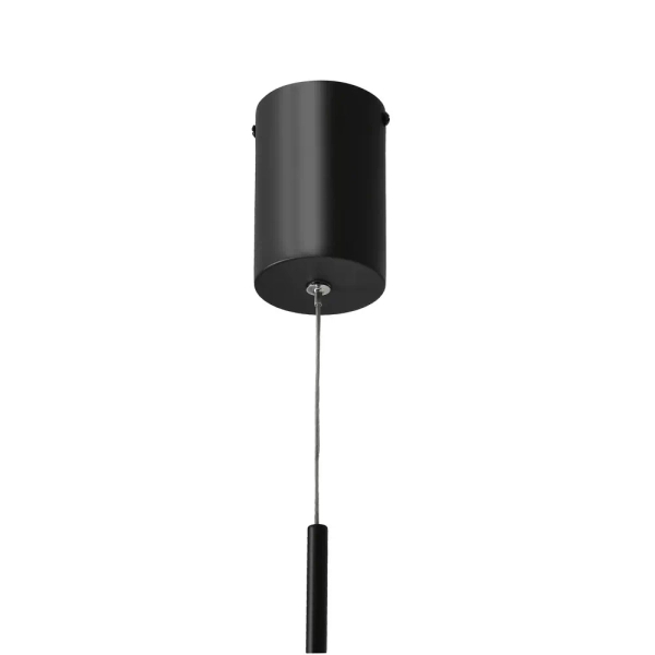 Ażurowa lampa wisząca Puma 32-35356 LED 10W 3000K kulista podwójna czarna