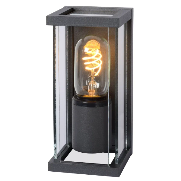 Ściemniany kinkiet CLAIRE 27885/01/30 Lucide IP54 tarasowy antracyt