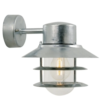 Ogrodowa lampa ścienna Blokhus 25051031 IP54 retro srebrny