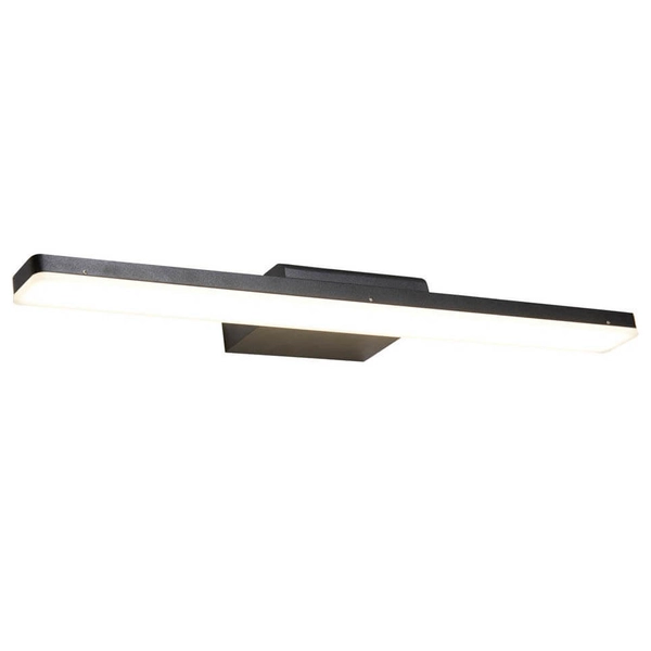 Łazienkowy kinkiet ścienny Malene OWL-6001-3K Italux LED 12W 3000K IP44 czarny