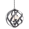 Ogrodowa lampa wisząca Blacksmith QN-BLACKSMITH-4P-OBK IP44 czarny