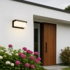 Tarasowa lampa ścienna Frizer LZFRIZ1 prostokąt IP65 czarny