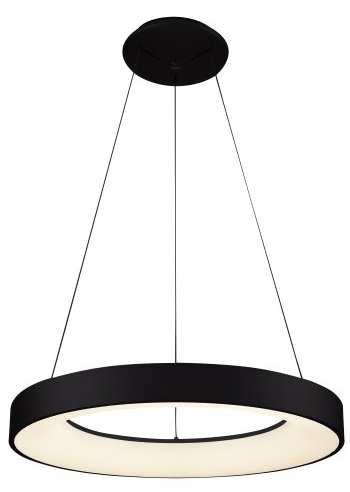 Lampa pierścieniowa wisząca Santana AZ5008 LED 50W 3000-6500K czarna