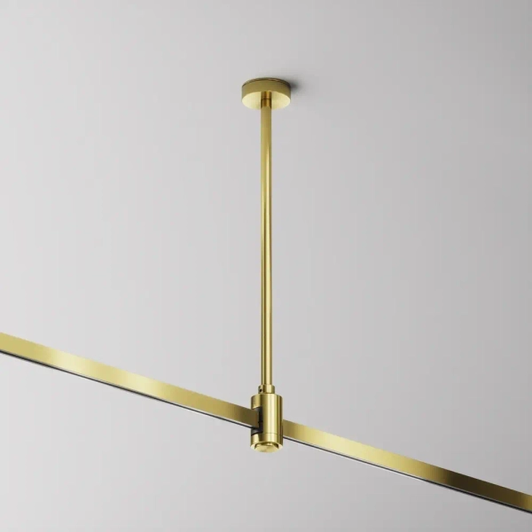 Magnetyczny uchwyt sufitowy do szyn Flarity TRA158C-B1-BS mosiądz