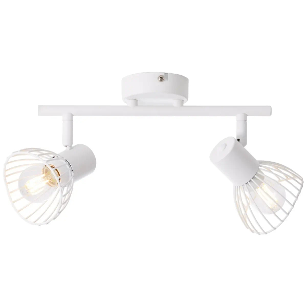 Lampa sufitowa podwójna Elhi 71913/05 regulowana biała
