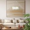 Industrialna LAMPA wisząca HK-NEST-P-B-SL Elstead HINKLEY metalowa OPRAWA zwis na łańcuchu retro srebrny przezroczysty