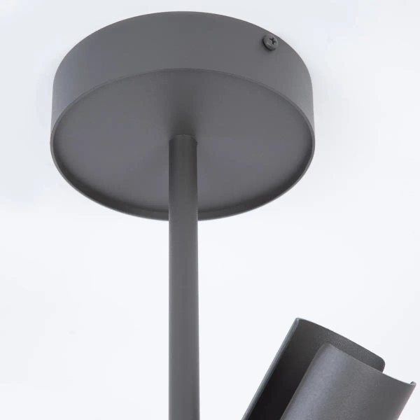 Lampa sufitowa do jadalni Leda 2 41150 podwójna ciemnoszara