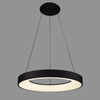 Wisząca lampa ledowa Giulia nad stół LED 40W 4000K ring czarny