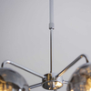 Molekułowa lampa wisząca Dimple 97972 Endon dymiona srebrna chrom