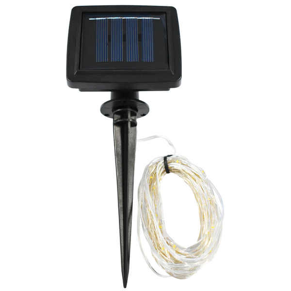 Girlanda solarna Micro EKO0624 LED 0,06W 3000K IP44 15m czarna