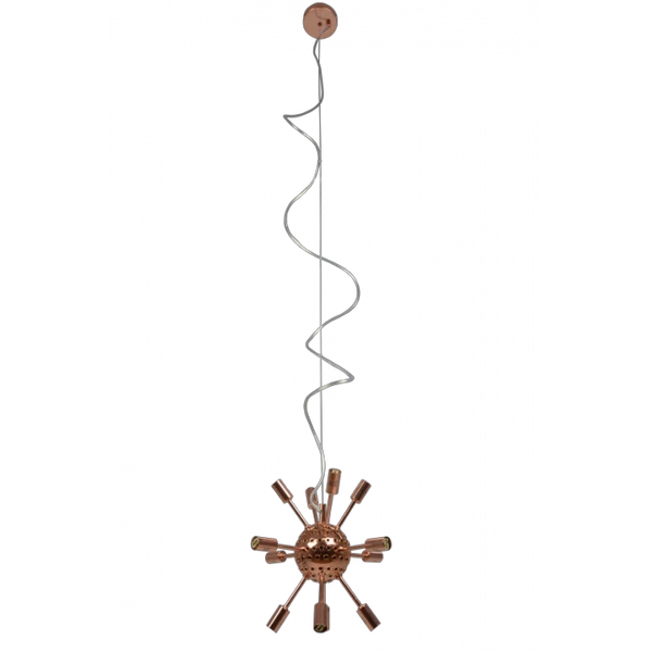 Wisząca lampa sticks Sirius AZ2118+AZ2119 Azzardo nad stół miedziana