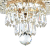 Pałacowa LAMPA plafon PALACE DIA890-CL-05-G Maytoni sufitowa OPRAWA kryształowa plafoniera ampla glamour mosiądz