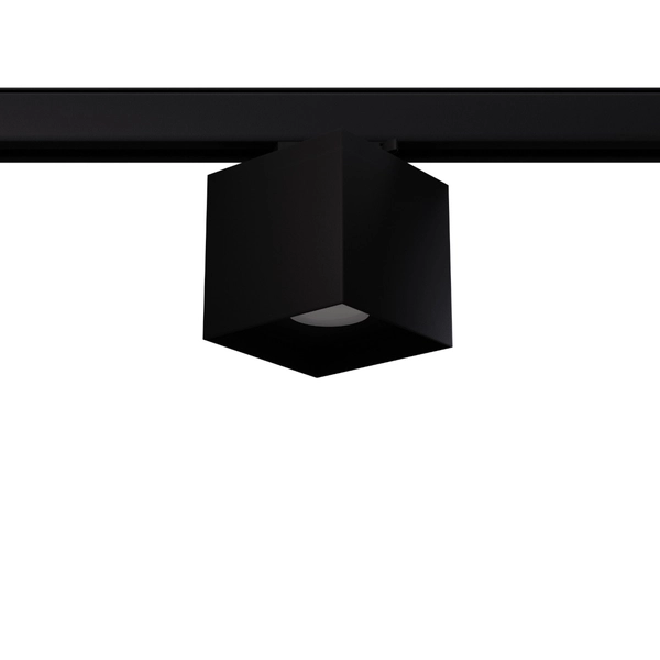 Lampa sufitowa do szyny trzyfazowej HATI MYL.00300 z żarówką kostka czarny