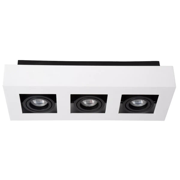 Podłużna lampa sufitowa XIRAX 09119/16/31 Lucide biała czarna