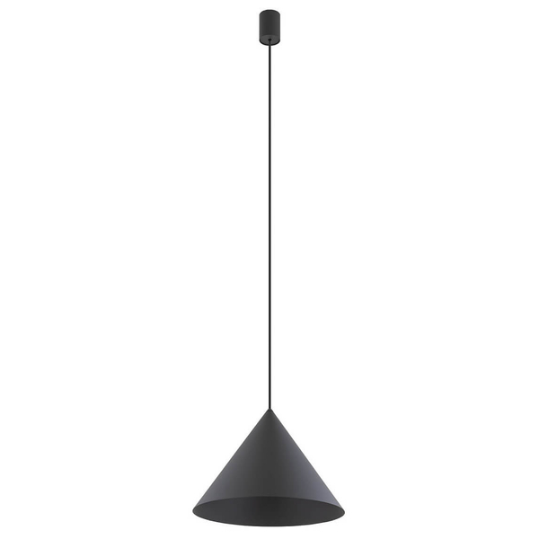 Lampa jadalniana zwis Zenith 10879 Nowodvorski nad stół stożek jedwabisty grafit