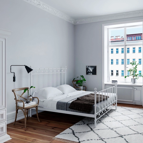 Industrialna lampa ścienna Yukon metalowy kinkiet do holu