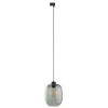 Owalna szynowa lampa jednofazowa Tracer Elio 10663 kula przydymiona grafit