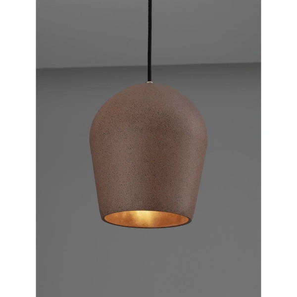 Minimalistyczna lampa zwisająca PLONZIE LE45288 12W IP55 czerwona