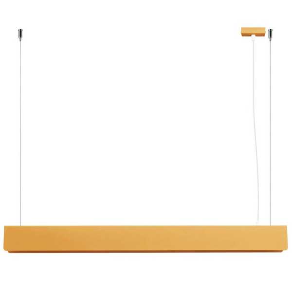 Lampa zwis nad wyspę Spark SL.1396 prostokątna do jadalni złota