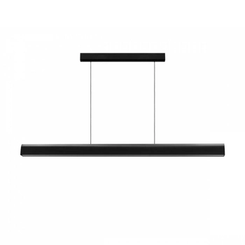 Ledowa lampa wisząca LINEA 11180102 Kaspa 40W 3000K ściemnialna belka czarna