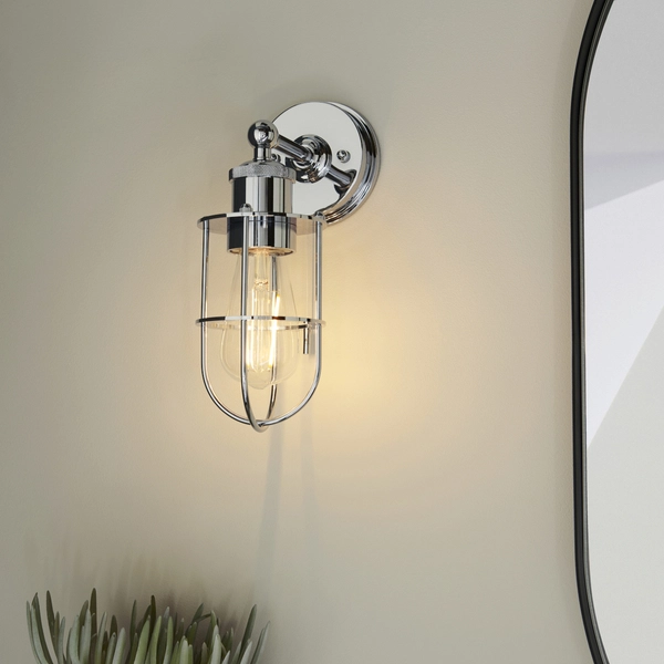 Marynistyczny kinkiet L&-195509 Light& do łazienki IP44 chrom