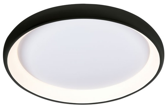 Lampa okrąg sufitowa Antonio AZ5075 LED 80W 3000-6500K czarna