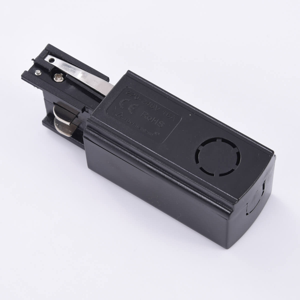 Zasilanie końcowe szyn Track AZ4116 do 3-faz szyny 230V czarne prawe